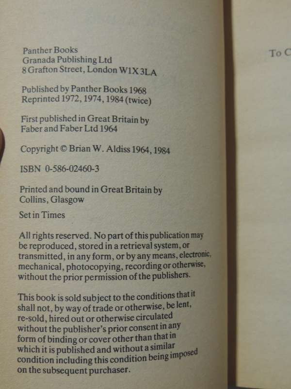 Greybeard- Brian Aldiss