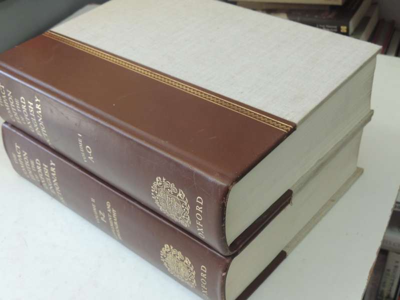 The Compact Edition of the Oxford English Dictionary, Complete Text, Reproduced Micrographically, 2V