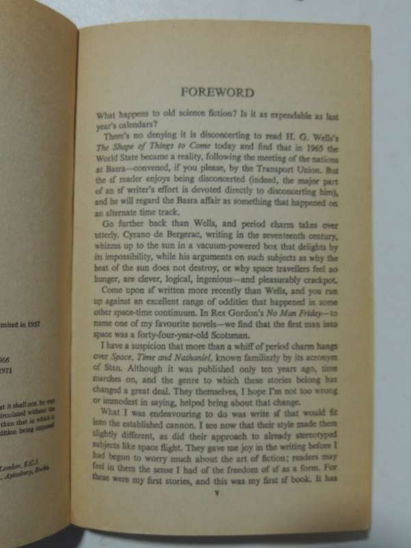 Space, Time and Nathaniel - Brian Aldiss