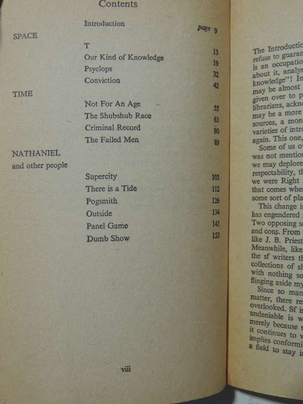 Space, Time and Nathaniel - Brian Aldiss