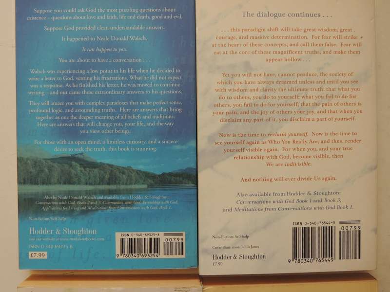 Conversations With God - Books 1 - 3 PLUS  Communion with God - 4 Book Set - Neale Donald Walsch