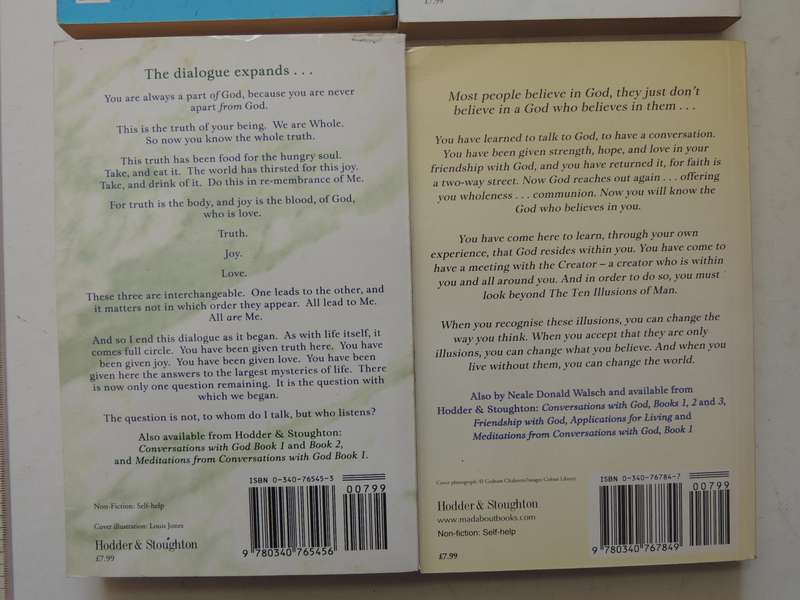 Conversations With God - Books 1 - 3 PLUS  Communion with God - 4 Book Set - Neale Donald Walsch