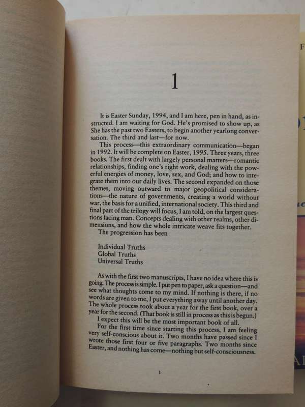 Conversations With God - Books 1 - 3 PLUS  Communion with God - 4 Book Set - Neale Donald Walsch