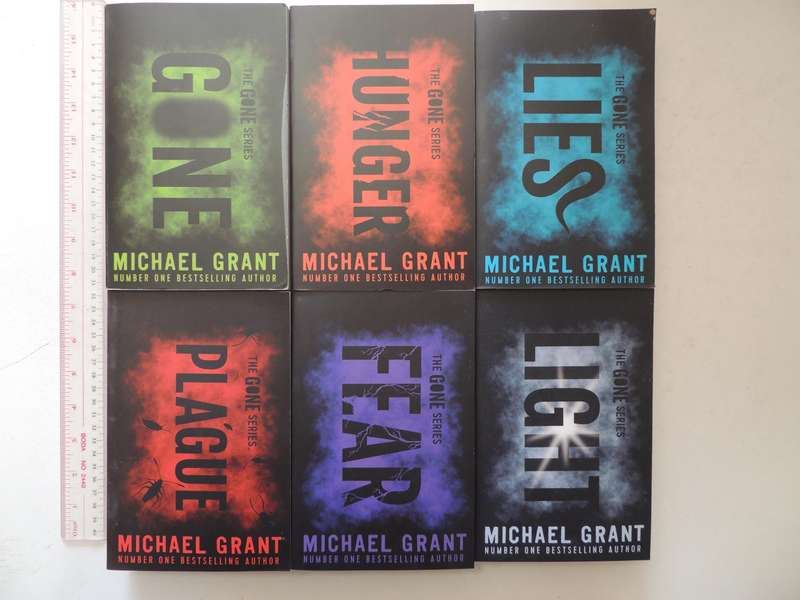 The Gone Series, GONE, HUNGER, LIES, PLAGUE, FEAR, LIGHT - Michael Grant 6 VOLUMES