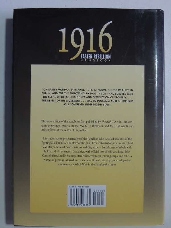 1916: Easter Rebellion Handbook- Introduction by Declan Kiberd