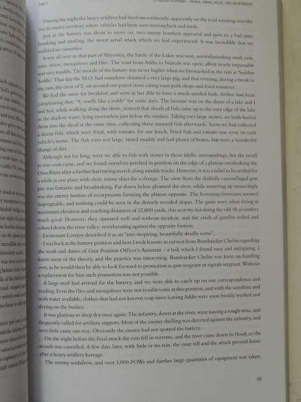 Addis To The Aosta Valley: A South African In The North African & Italian Campaigns...  Keith Ford