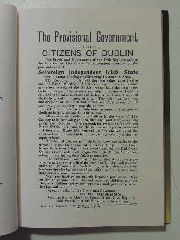 1916: Easter Rebellion Handbook- Introduction by Declan Kiberd