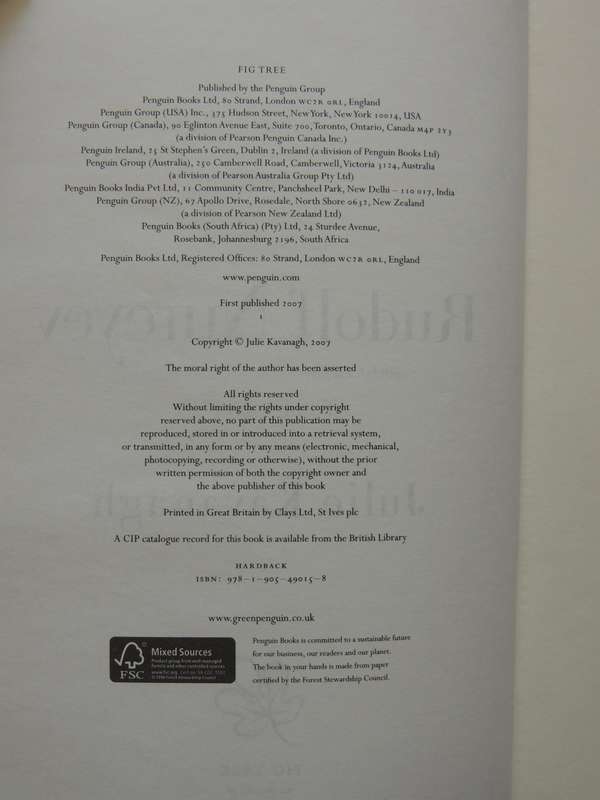 Rudolf Nureyev: The life - Julie Kavanagh 2007