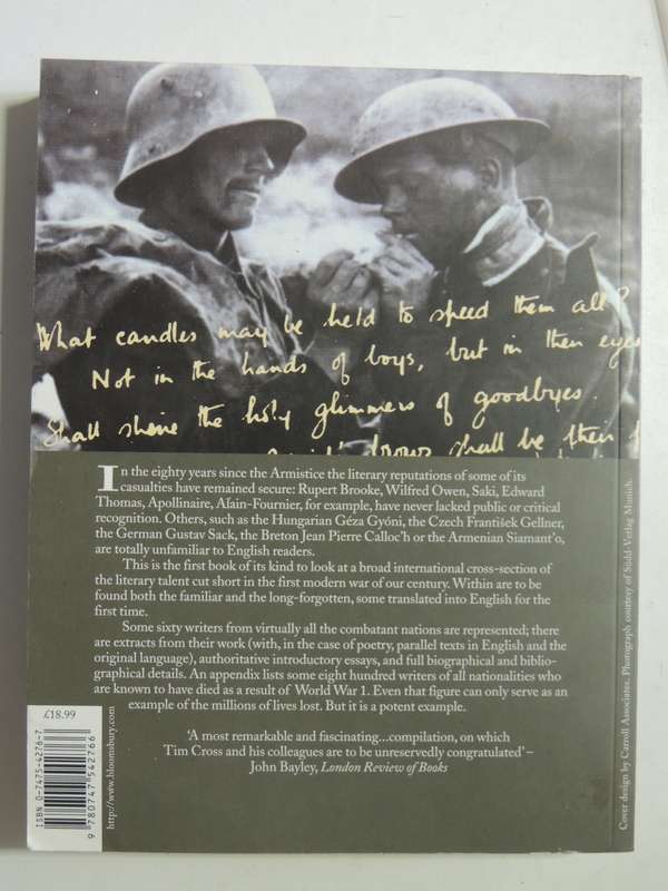 The Lost Voices Of World War I: International Anthology Of Writers, Poets And Playwrights -Tim Cross