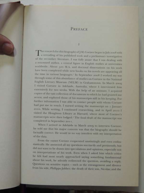 JM Coetzee: A Life In Writing- JC Kannemeyer