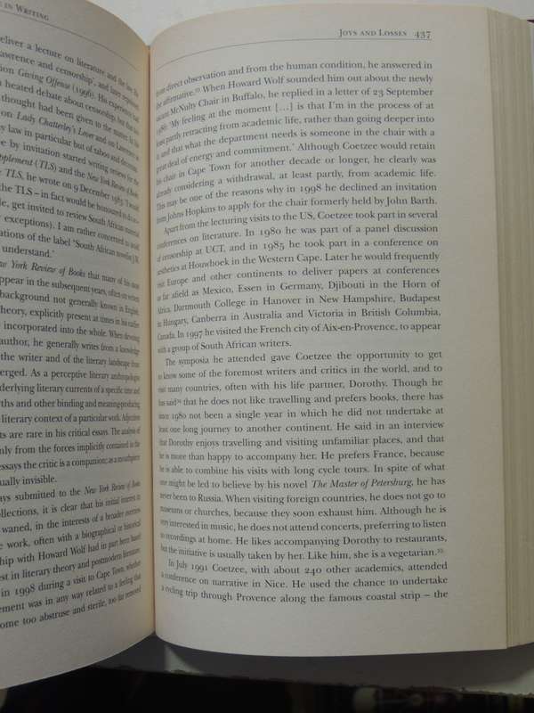 JM Coetzee: A Life In Writing- JC Kannemeyer