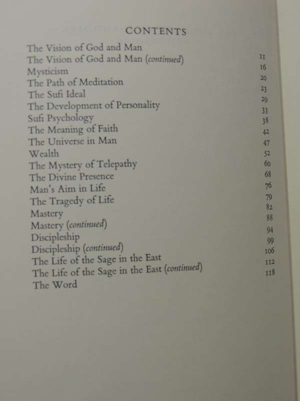 The Sufi Message Of Hazrat Inayat Khan: Vol XII The Vision Of God And Man, Confessions & Four Plays