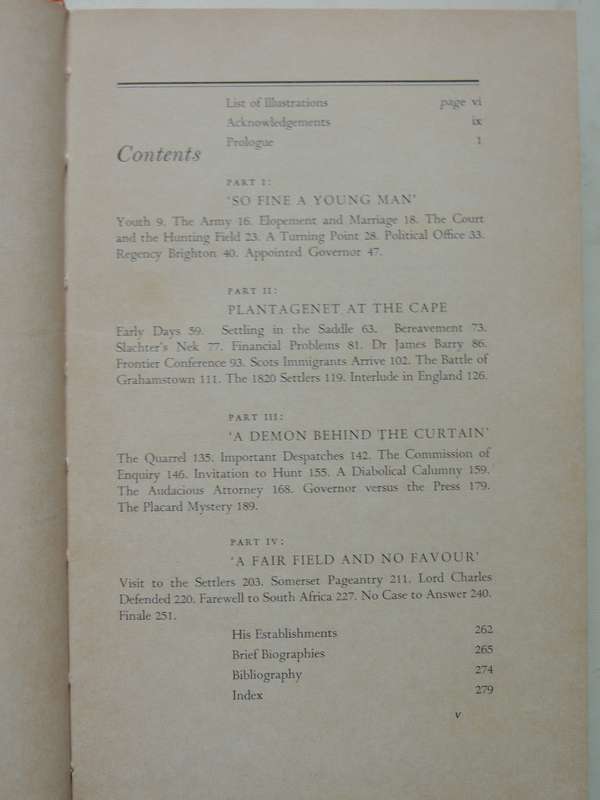 Plantagenet In Africa: Lord Charles Somerset - Anthony Kendal Millar