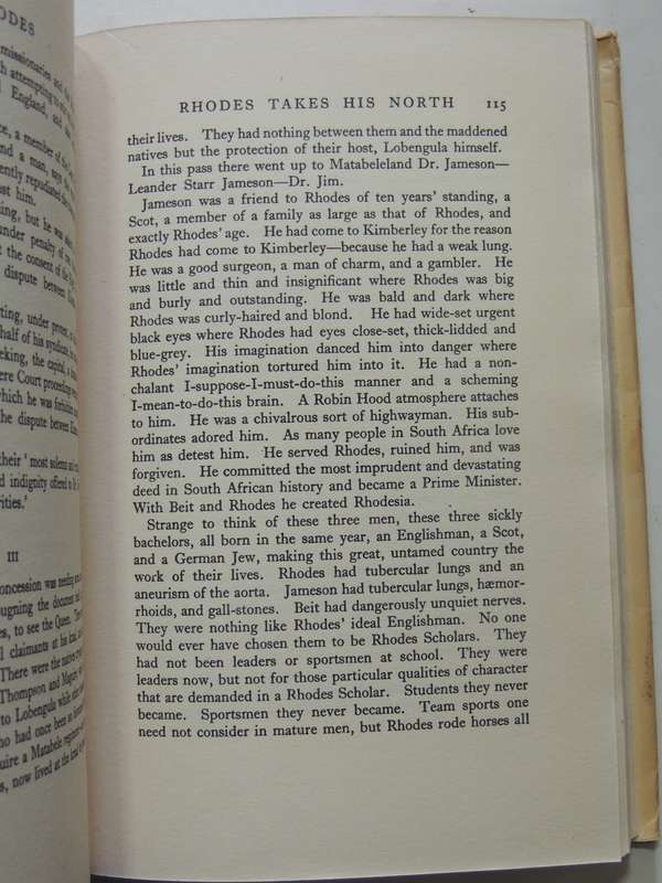Rhodes - Sarah Gertrude Millin   New And Revised Edition