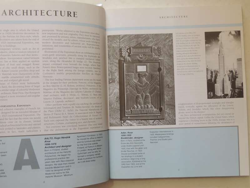 Encyclopaedia of Art Deco, A Visual Guide to the Influential Design Movement  - Ed. Alastair Duncan