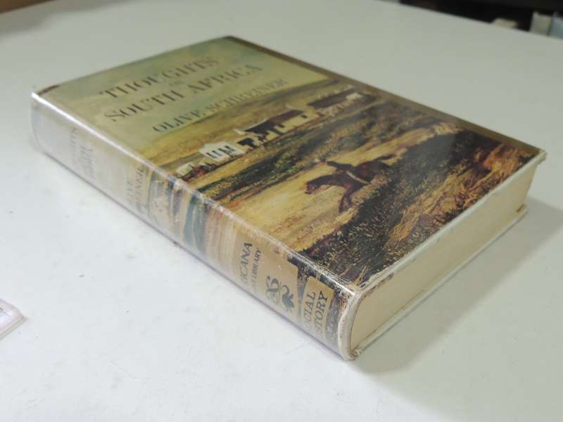 Thoughts On South Africa - Olive Schreiner