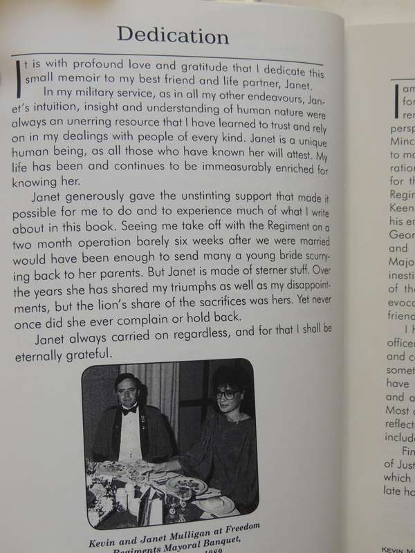 Carry On Regardless: Officer's Story The Personal Memoirs of ... Rand Light Infantry  Kevin Mulligan