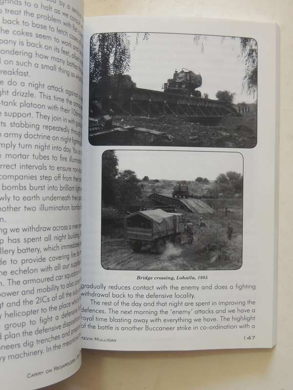 Carry On Regardless: Officer's Story The Personal Memoirs of ... Rand Light Infantry  Kevin Mulligan