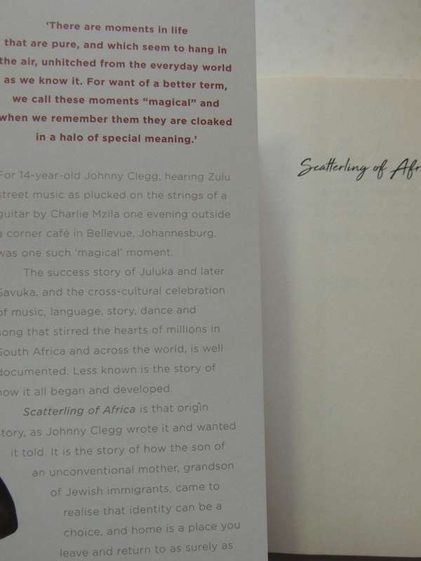 Scatterling Of Africa: My Early Years - Johnny Clegg