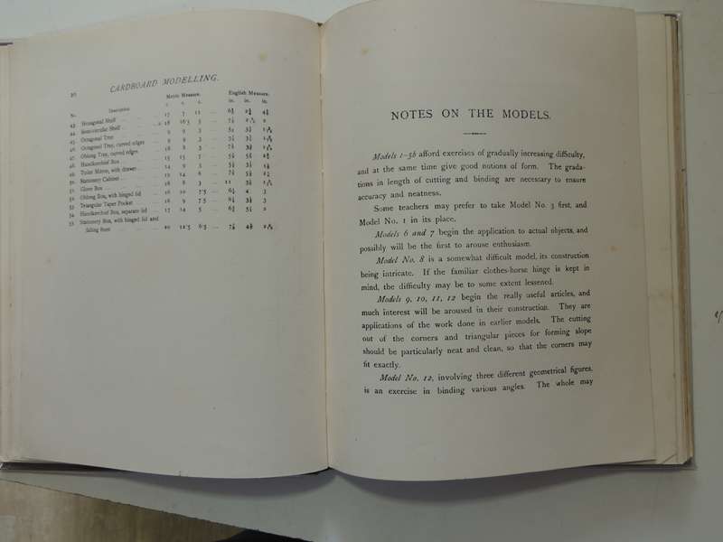 A Manual of Cardboard Modelling, With Full Working Drawings & Instructions - William Heaton
