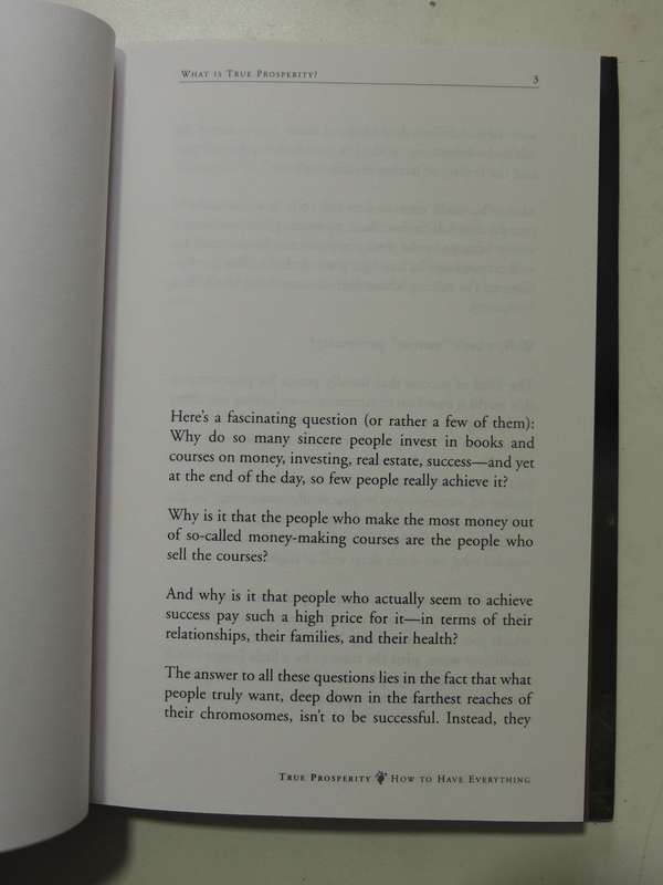 True Prosperity: How To Have Everything - Yehuda Berg