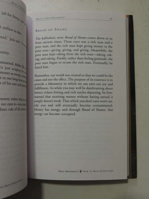 True Prosperity: How To Have Everything - Yehuda Berg