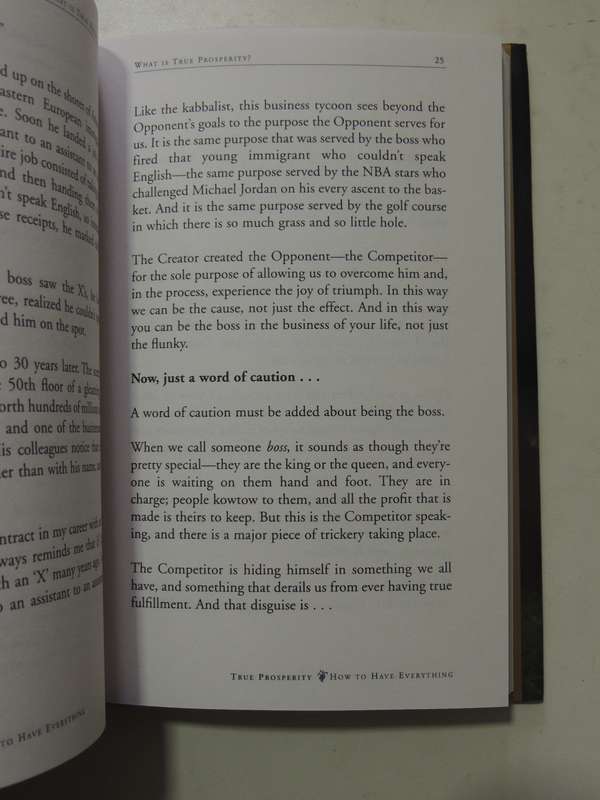 True Prosperity: How To Have Everything - Yehuda Berg