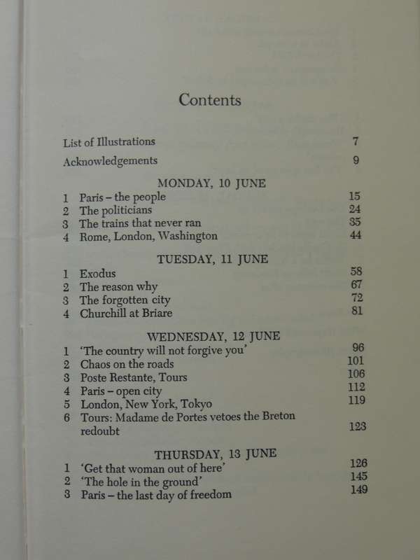 The Week France Fell: June1940 - Noel Barber