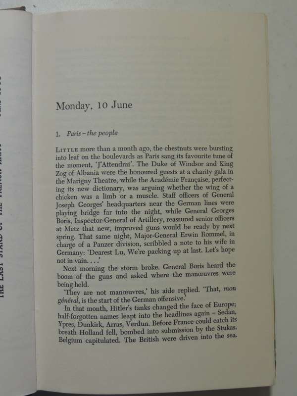 The Week France Fell: June1940 - Noel Barber