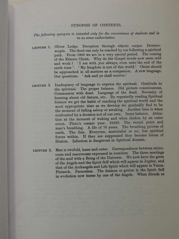 Cosmic and Human Metamorphosis 7 Lectures in Berlin, February to March 1917 - Rudolf Steiner