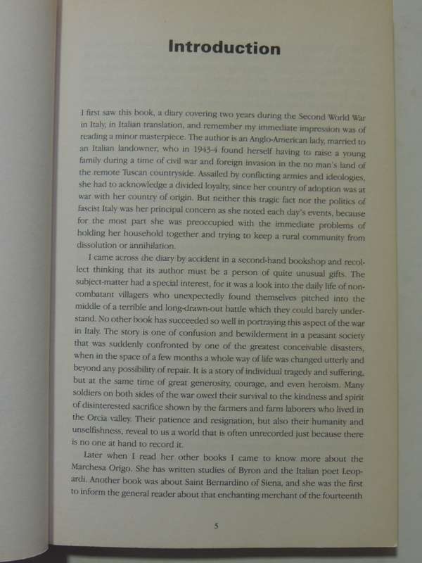 War In Val D'Orcia: An Italian War Diary, 1943-1944 - Iris Origo