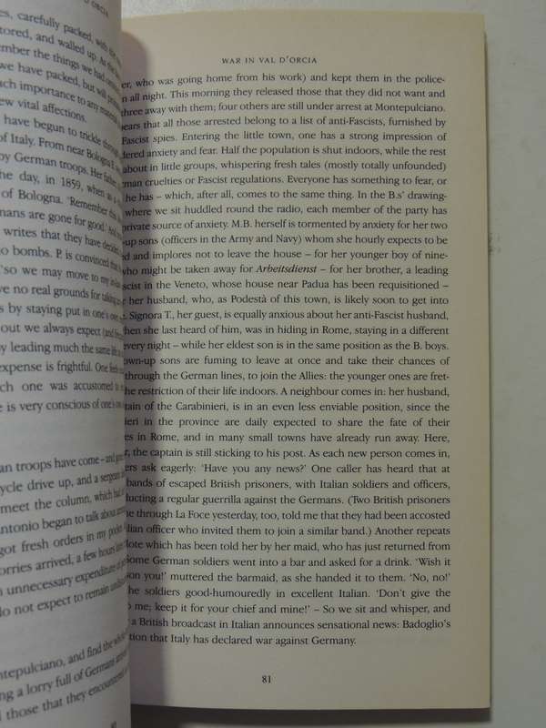 War In Val D'Orcia: An Italian War Diary, 1943-1944 - Iris Origo