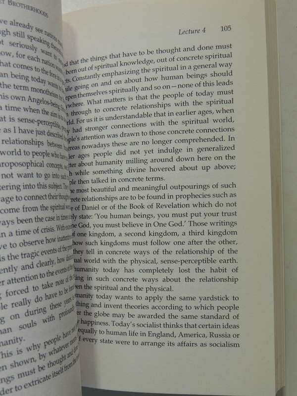 Secret Brotherhoods: And the Mystery of the Human Double  May 2004 - Rudolf Steiner