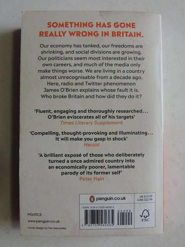 How They Broke Britain- James O'Brien
