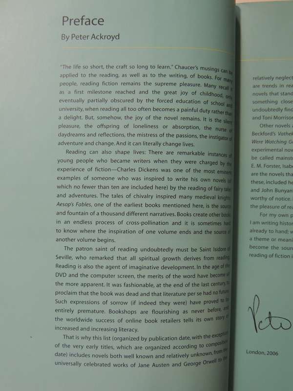1001 Books You Must Read Before You Die- Ed Peter Boxall
