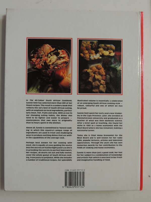 All Colour South African Cookbook - Sannie Smit   7th Impression