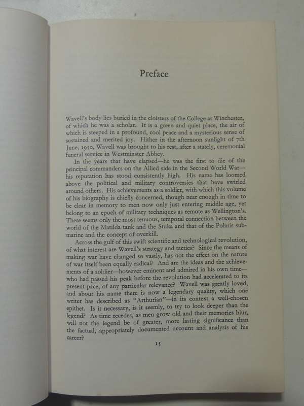 Wavell: Scholar And Soldier- John Connell