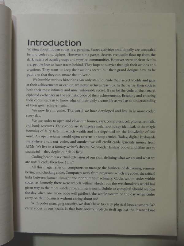 Hidden Codes & Grand Designs, Secret Languages from Ancient  Times to Modern Day - Pierre Berloquinh