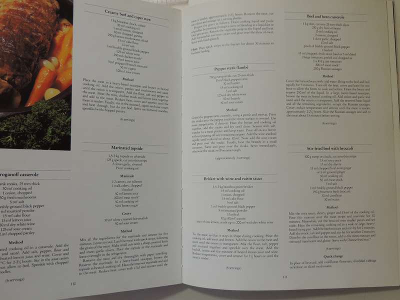 All Colour South African Cookbook - Sannie Smit   7th Impression