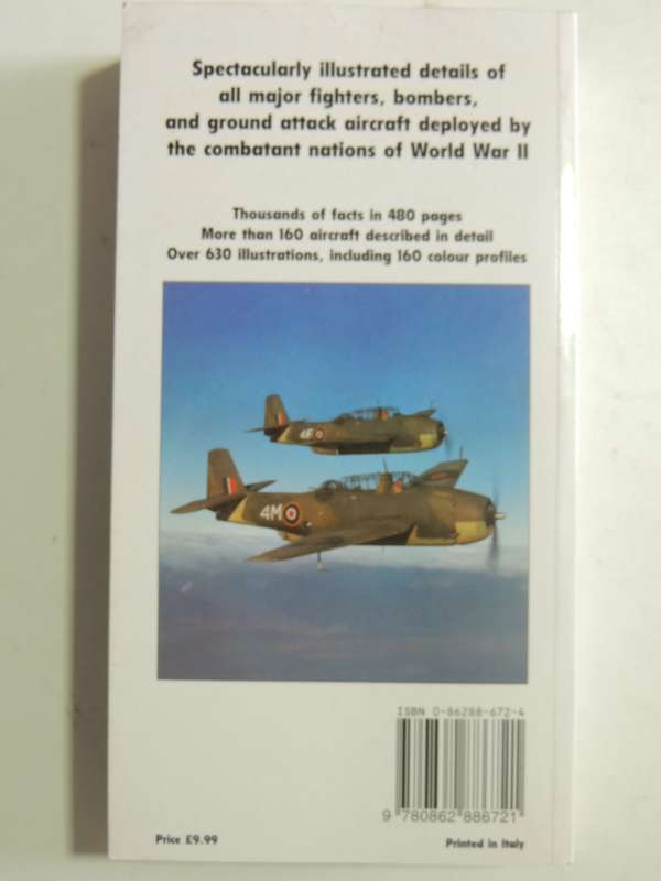 The Illustrated Directory Of Fighting Aircraft Of World War II -Bill Gunston