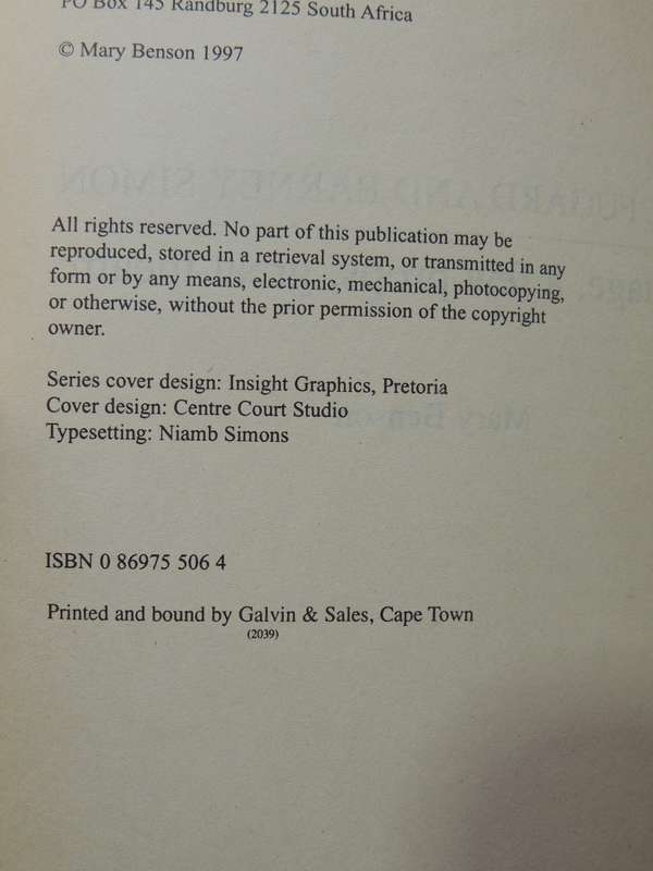 Athol Fugard And Barney Simon: Bare Stage, A Few Props, Great Theatre - Mary Benson