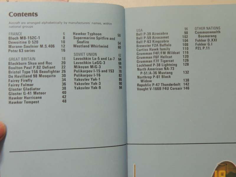 The Illustrated Directory Of Fighting Aircraft Of World War II -Bill Gunston
