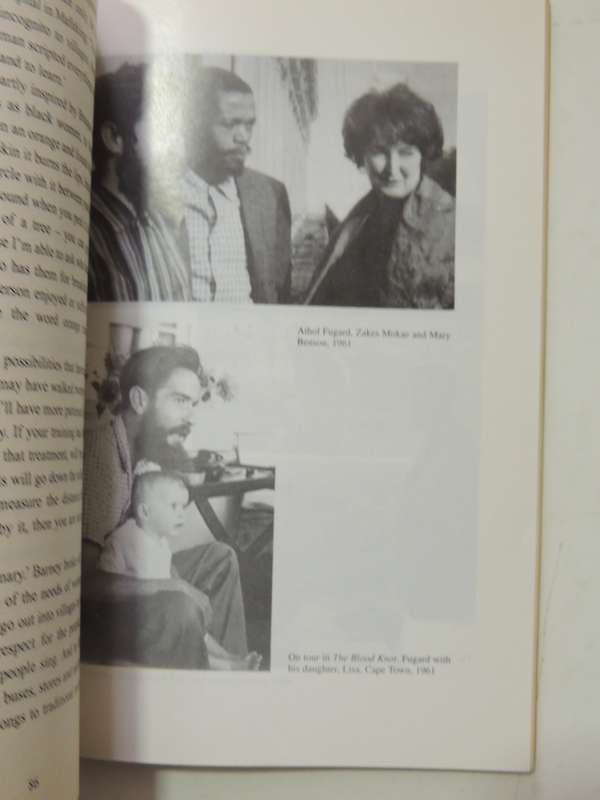 Athol Fugard And Barney Simon: Bare Stage, A Few Props, Great Theatre - Mary Benson