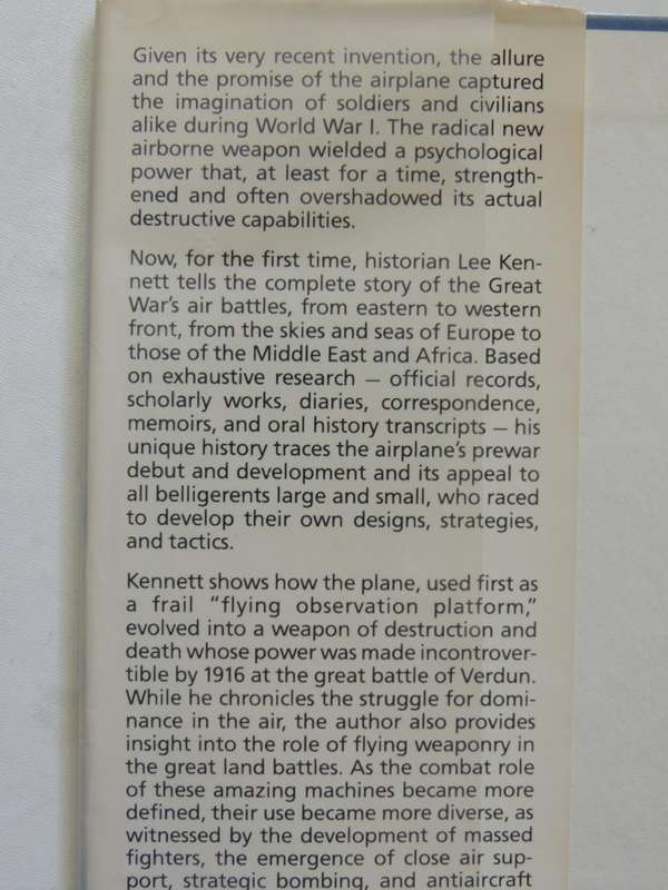 The First Air War 1914-1918- Lee Kennet