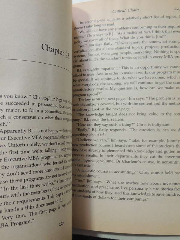 Critical Chain - Eliyahu M. Goldratt