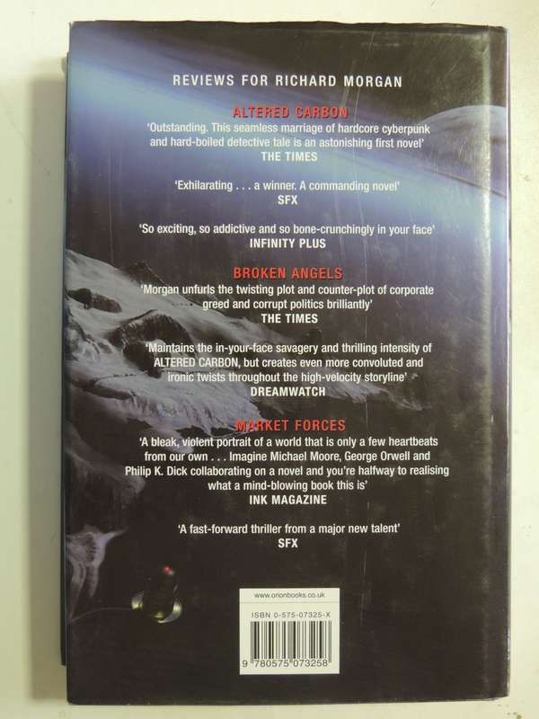 Woken Furies - Richard Morgan FIRST EDITION 2005