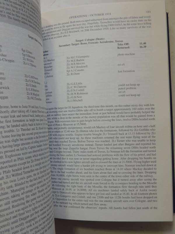 Independent Force: The War Diary Of The Daylight Squadrons Of The Independent Air Force June-Novembe