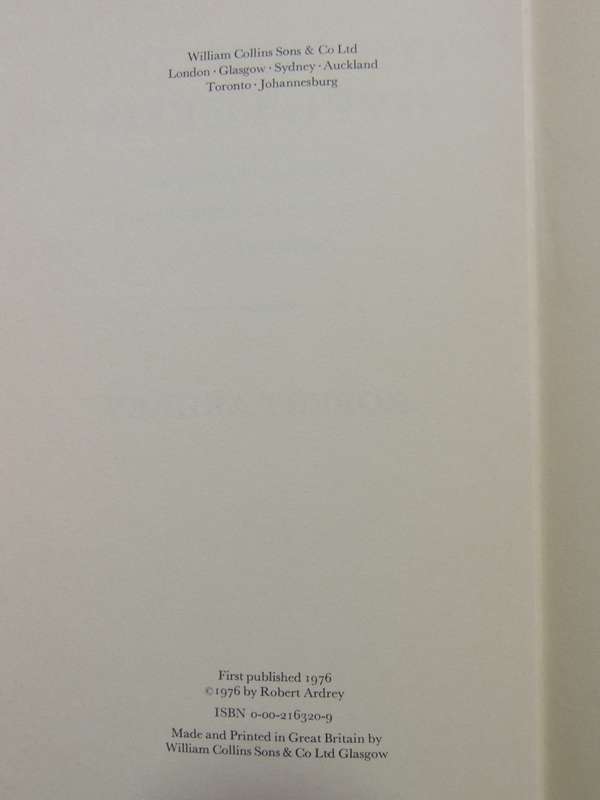 The Hunting Hypothesis - Robert Ardrey