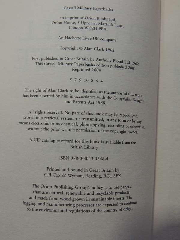 The Fall Of Crete - Alan Clark