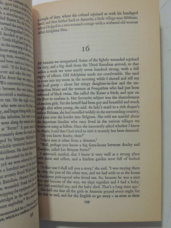 Goodbye To All That - Robert Graves